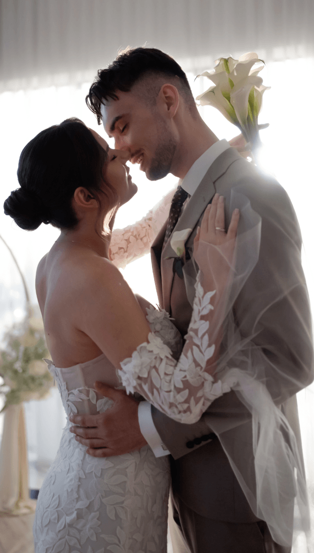 Pierwszy taniec pary młodej w chmurach – romantyczne wesele w Rzeszowie, Podkarpacie